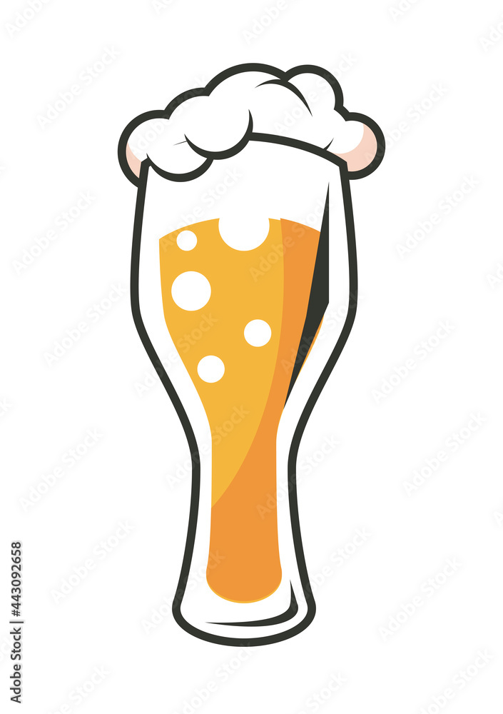 glass beer container glass beer container