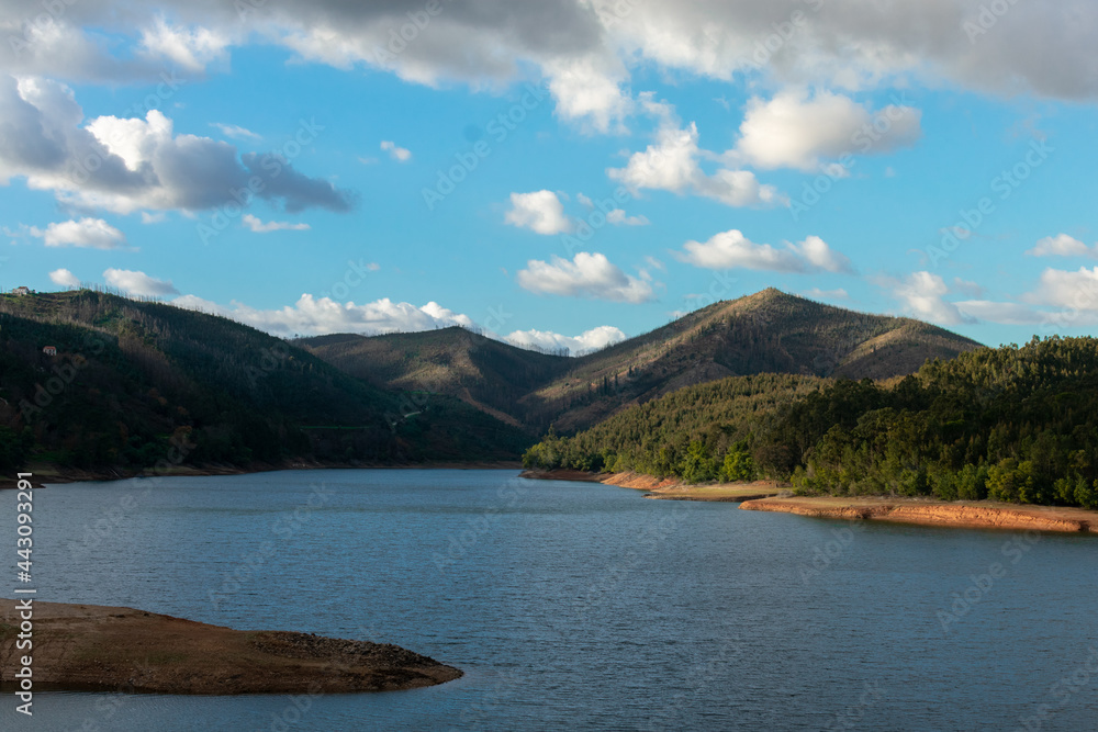lake in the mountains