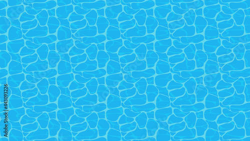 blue water swimming pool background