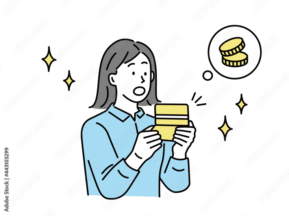 貯蓄 お金を貯める時のイラスト 貯金 残高 支払い 資産を増やす お金 副業 将来設計 収入 嬉しい お得 積立 節約 女性 Savings Illustrations Of Saving Money Savings Balances Payments Increased Assets Side Jobs Future Planning Income