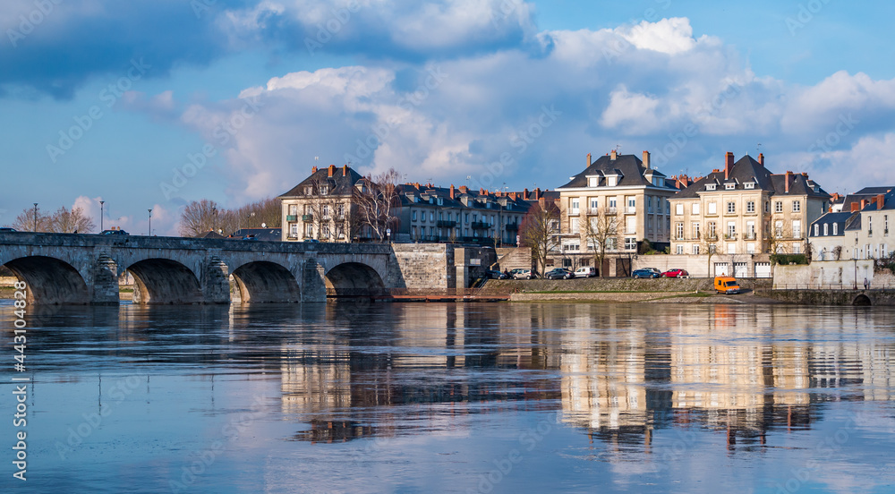 Saumur Loire River