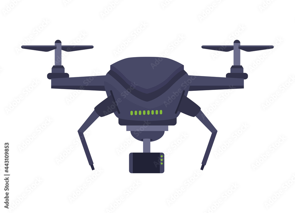 Fototapeta premium drone techology flying