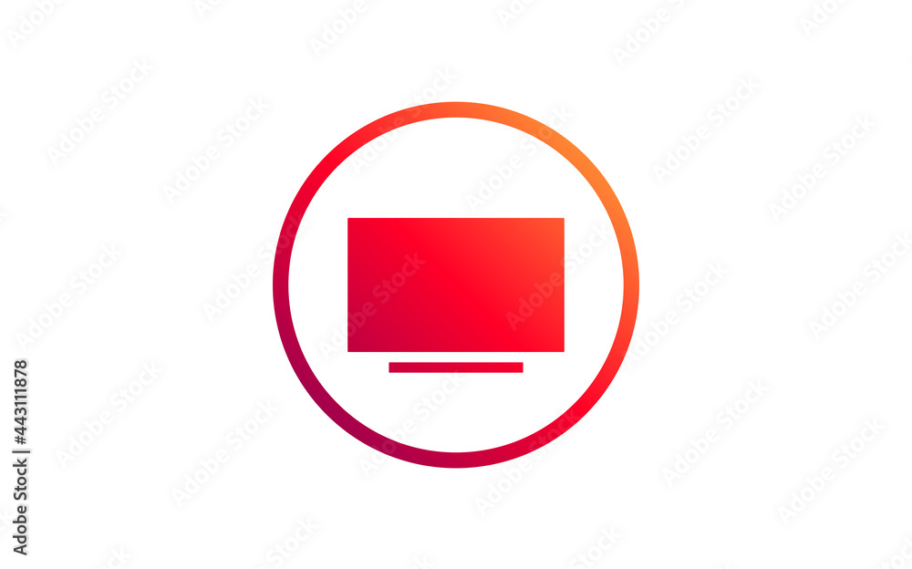 TV icon. Vector illustration for graphic design, Web, UI, app. TV icon. Vector illustration for graphic design, Web, UI, app.