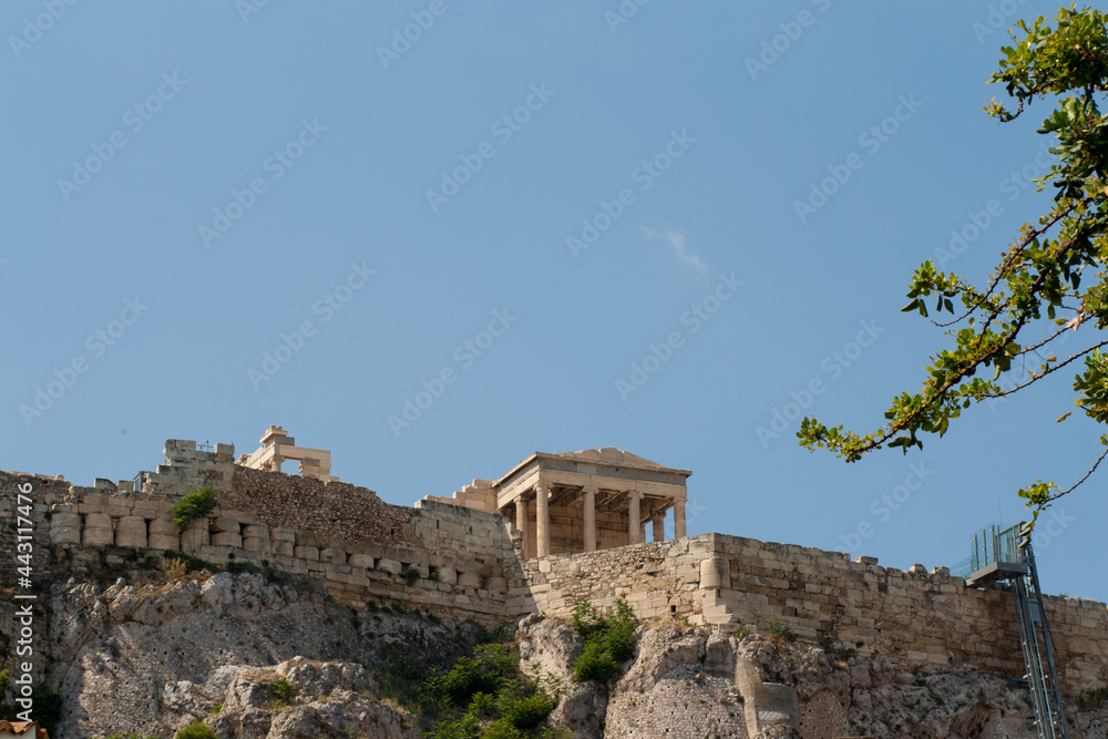 Panorama of Athens with Acropolis hill, Greece. Photo from the Monastiraki square. Panorama of Athens with Acropolis hill, Greece. Photo from the Monastiraki square.