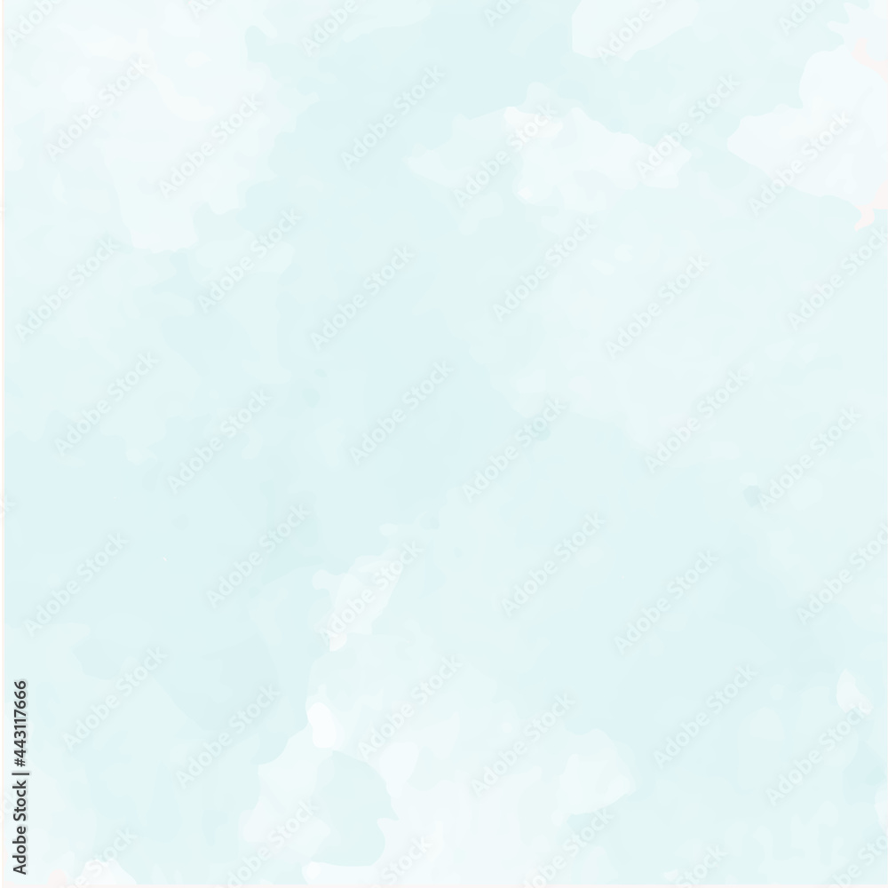 blue sky abstract marble background with watercolor