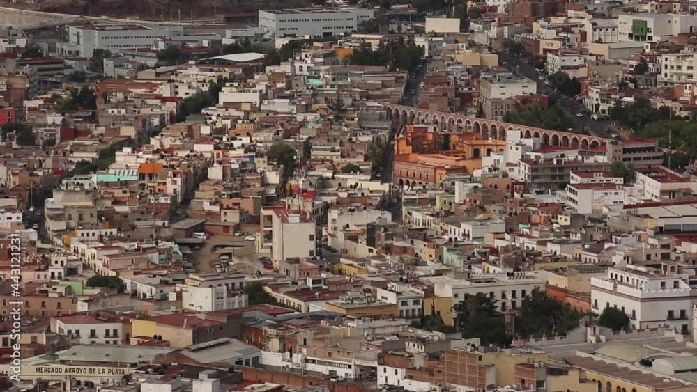 Daytime view of the urban skyline of Zacatecas City, Zacatecas, Mexico. Daytime view of the urban skyline of Zacatecas City, Zacatecas, Mexico.
