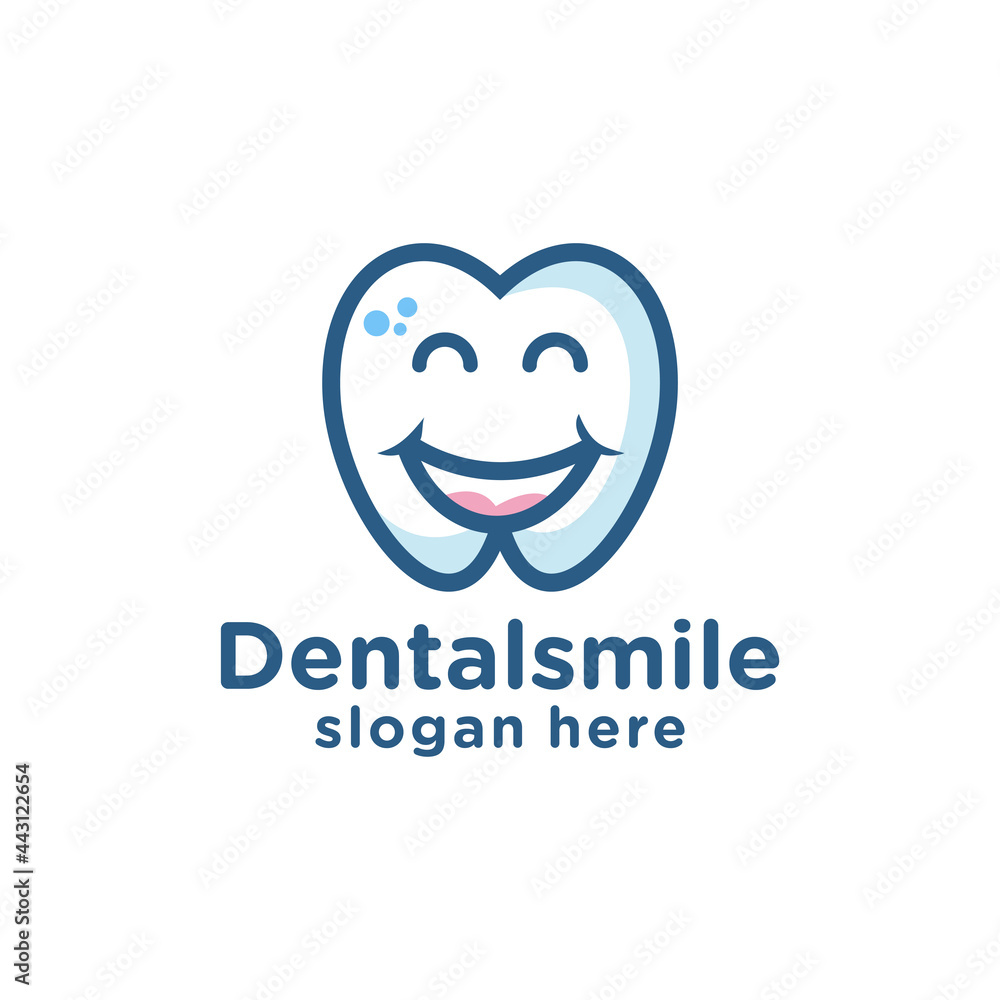 Dental tooth teeth smile cartoon logo character
