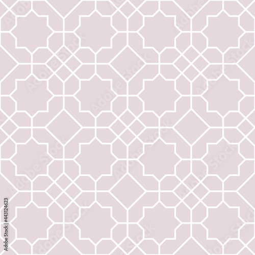 Abstract geometric seamless pattern. with lines, rhombuses graphic modern texture vector background.