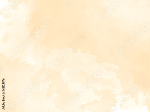 Soft brown watercolor texture design background © Tamarindarts