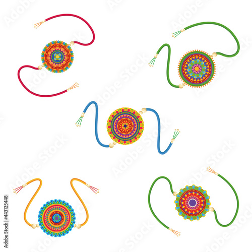 five raksha bandhan wristbands