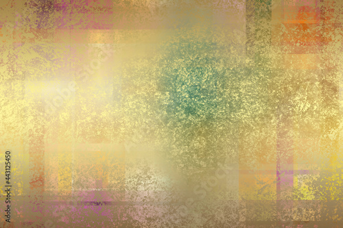 Golden Abstract  decorative paper texture  background  for  artwork  - Illustration