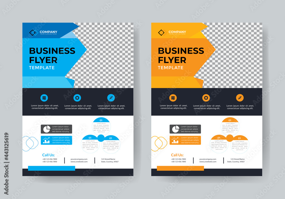 New Business Flyer Template Design Print Ready
