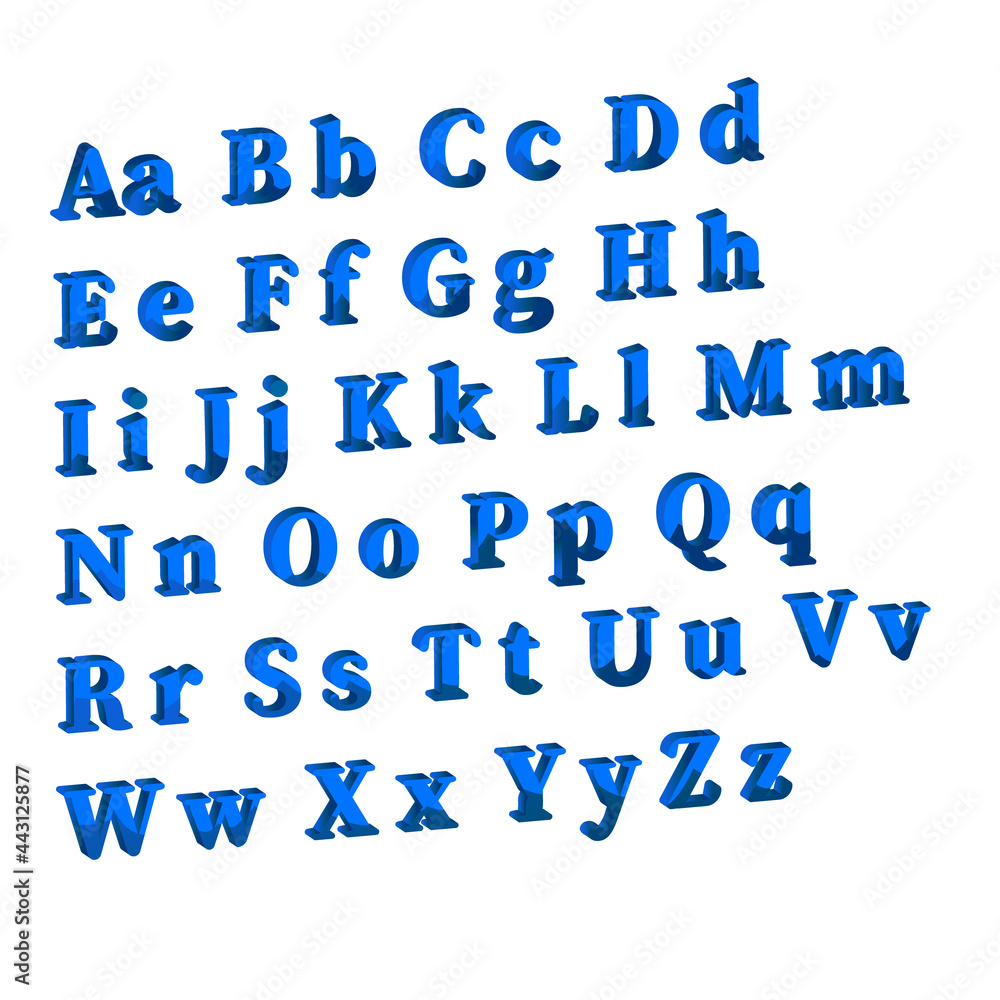 alphabet on the theme of the sea alphabet on the theme of the sea