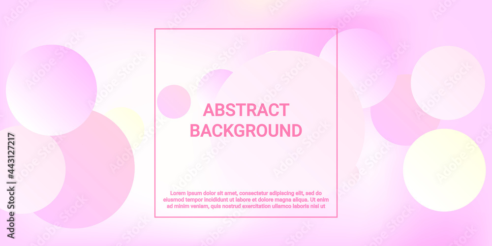 Background picture with balls for banner design. Background picture with balls for banner design.