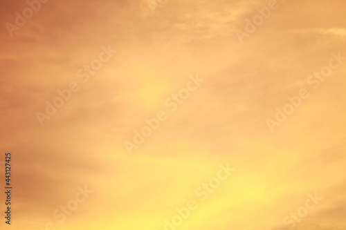 Abstract background Orange Sky, Fiery orange sunset sky photo