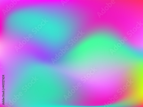 Holographic background. Bright, smooth mesh with a blurry futuristic pattern.
