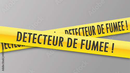 Logo détecteur de fumée.