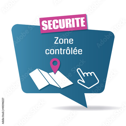 Logo zone contrôlée.