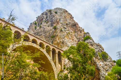 Caminito del Rey bridge, near Malaga, Spain