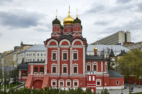 Moscow. Zaryadye. Znamensky Cathedral on Varvarka