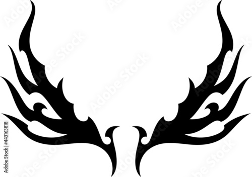 198-Fire Tribal-81(Wing Type)