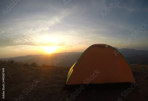 Stunning View of Camping Tent