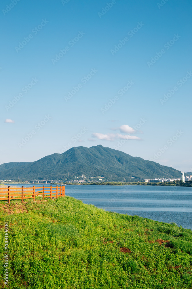 Namyangju Hangang river Park Sampae District in korea