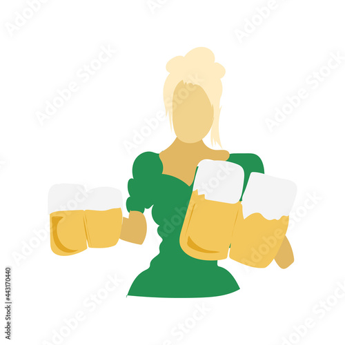 bartender vector design for concocting alcoholic drinks