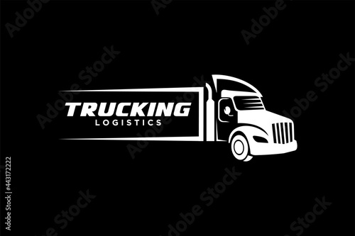 Truck logo template, Perfect logo for business related to automotive industry.