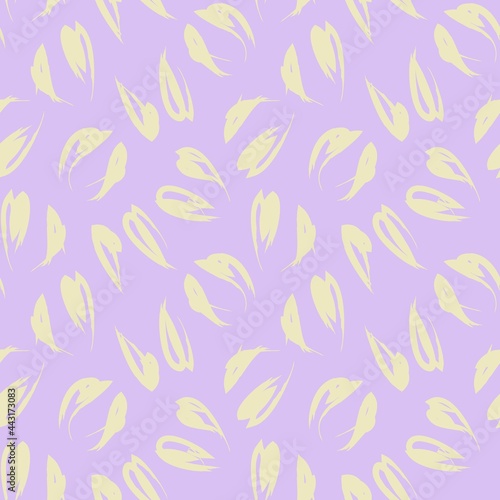 Pastel Animal Leopard Seamless Pattern Background