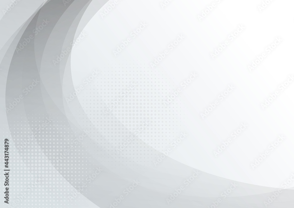 Abstract gray curved overlapping on white background. Abstract gray curved overlapping on white background.