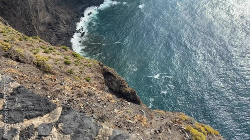On the dramatic coast in Punta de Teno It is in the municipality of Buenavista del Norte on the Canary Island of Tenerife.	 photo