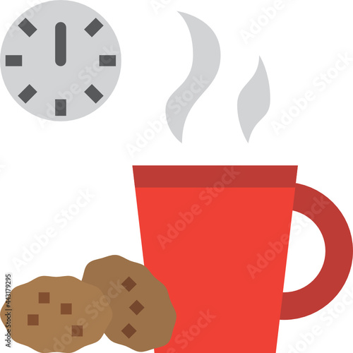 take a break flat icon