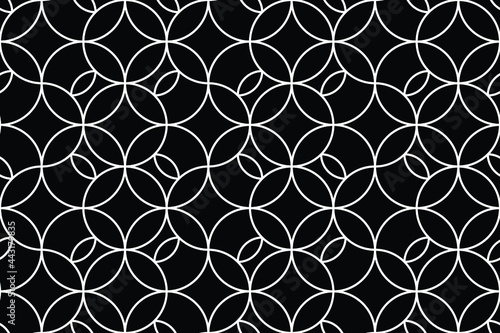 Abstract geometric seamless pattern. Modern stylish texture. Repeating vector background.