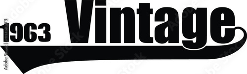 vintage 1963