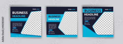 Social media marketing agency. Digital Marketing Agency. Digital Creative Agency. Social media post banner template for your business.