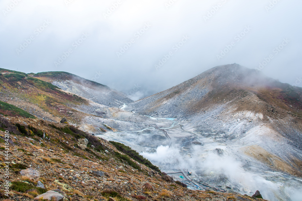 北アルプス 立山・地獄谷 北アルプス 立山・地獄谷