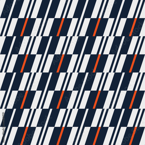 Seamless diagonal rhombus geometric pattern vector on black background for Fabric and textile printing, jersey print, wrapping paper, backdrops and , packaging, web banners