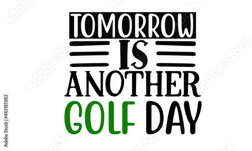 New Golf SVG Quotes Design Template