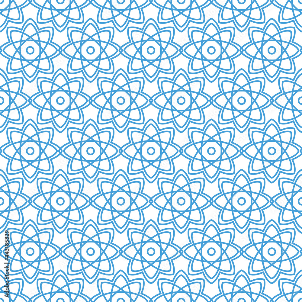 Islamic abstract ornament seamless pattern design Islamic abstract ornament seamless pattern design
