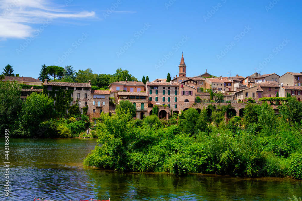 albi and the tarn river view of the unesco listed city
