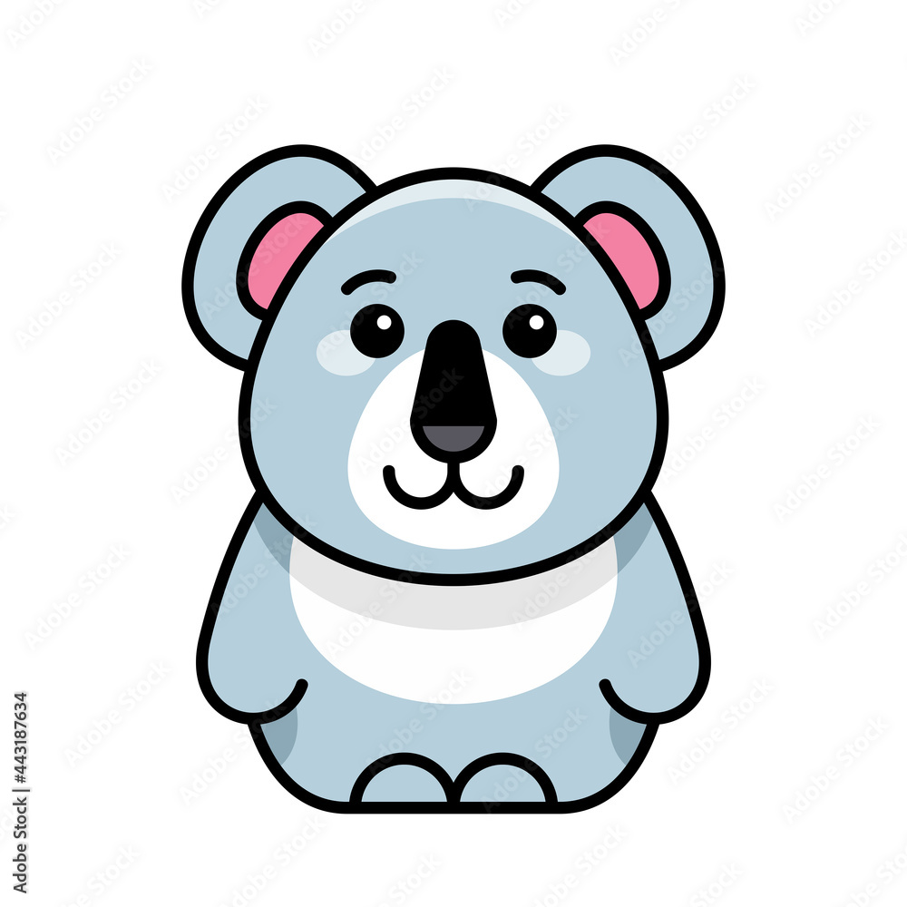 Koala icon. Icon design. Template elements Koala icon. Icon design. Template elements