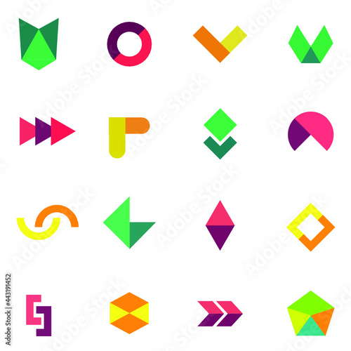 Free Download Basic Flat Vector Geometric Shapes - GFXLoad