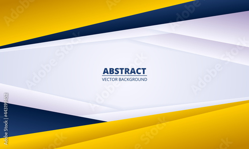 Abstract light diagonal presentation background with colored gradient paper lines. Elegant modern design illustration for cover, banner, website, page, flyer and header.