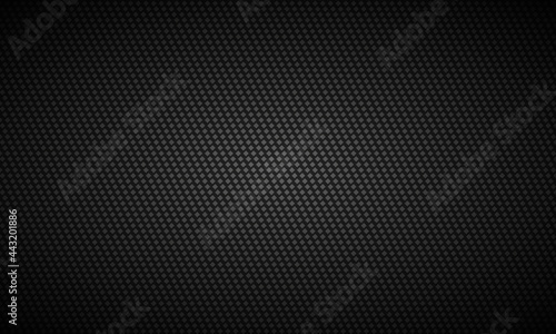 Black background. Black metal texture steel background. Dark carbon fiber texture. Web design template vector illustration EPS 10.