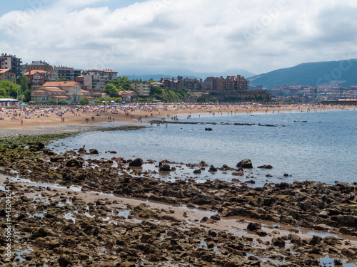 Playa de Getxo en Vizcaya photo