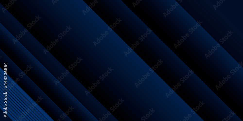 Blue abstract background elegant stripe 3d shapes