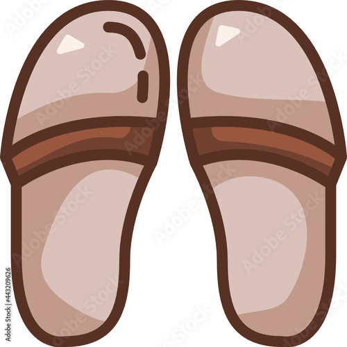 slippers Two Tone icon