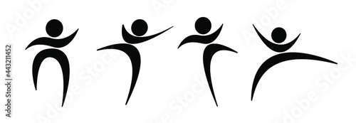 sport icon on white background	