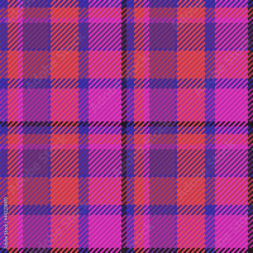 Seamless pattern of scottish tartan plaid. Repeatable background with check fabric texture. Vector backdrop striped textile print.